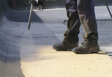 Coating systems over Richmond spray foam roof systems
